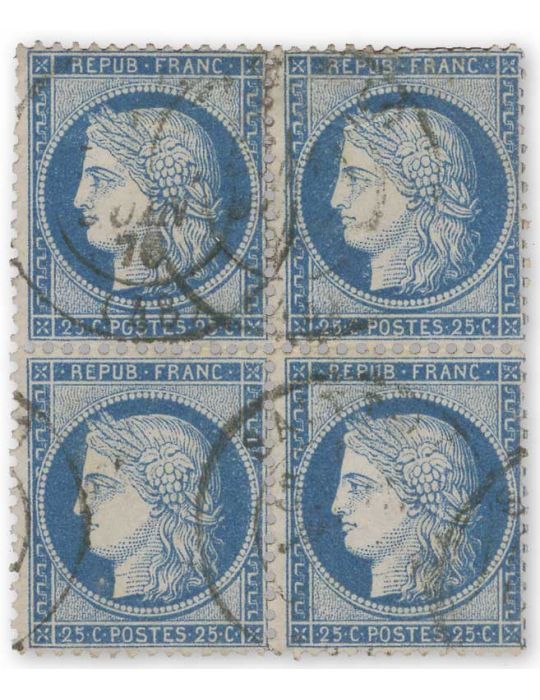 n° 60C obl. - Timbre FRANCE Poste