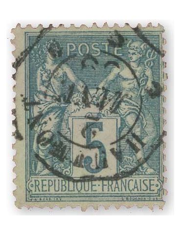 n° 75 obl. - Timbre FRANCE Poste