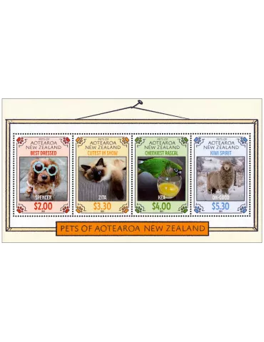 n° 453 - Timbre NOUVELLE-ZELANDE Blocs et feuillets