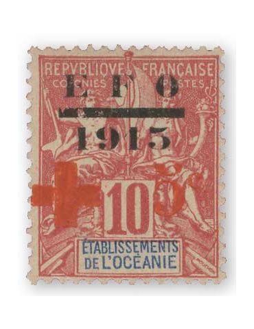 n° 39 - Timbre OCEANIE Poste
