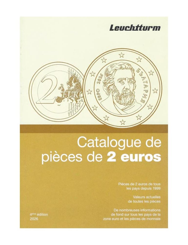CATALOGUE DE PIECES DE 2 EUROS COMMEMORATIVES - 2026 - LEUCHTTURM (VERSION FRANCAISE)