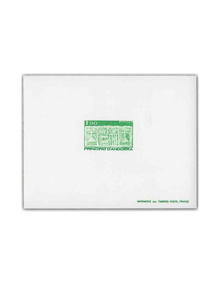n° 356/357 - Timbre ANDORRE Poste