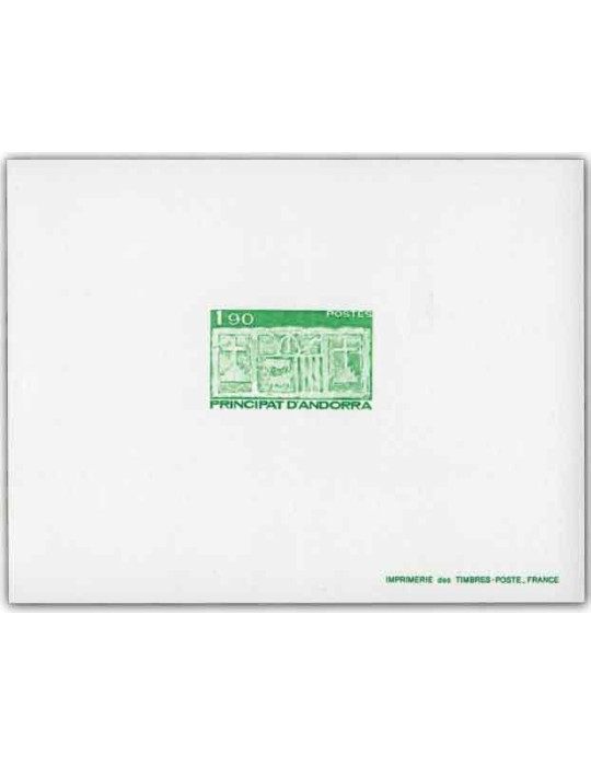 n° 356/357 - Timbre ANDORRE Poste