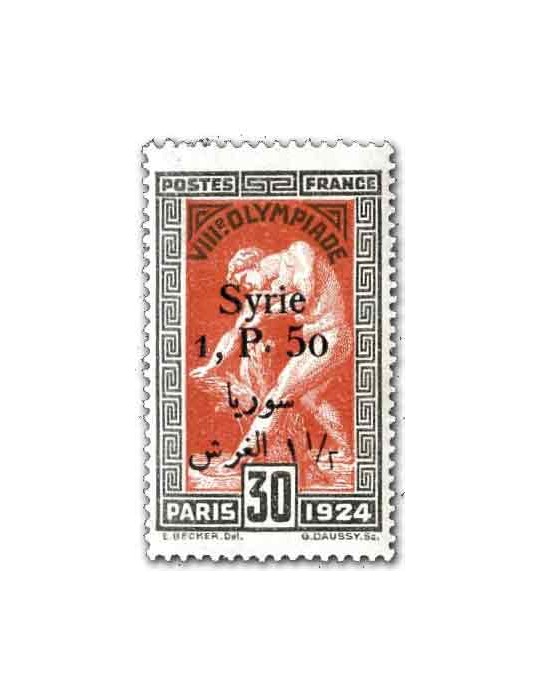 n° 149/152* - Timbre SYRIE Poste
