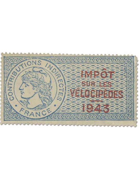 n° 1/6**/(*)/obl. - Timbre FRANCE Fiscaux