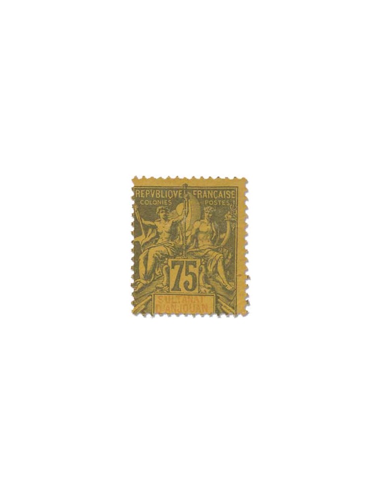n° 11/12* - Timbre ANJOUAN Poste