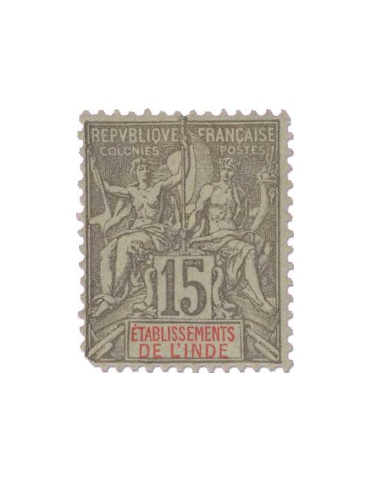 n° 14/19*/obl. - Timbre INDE Poste