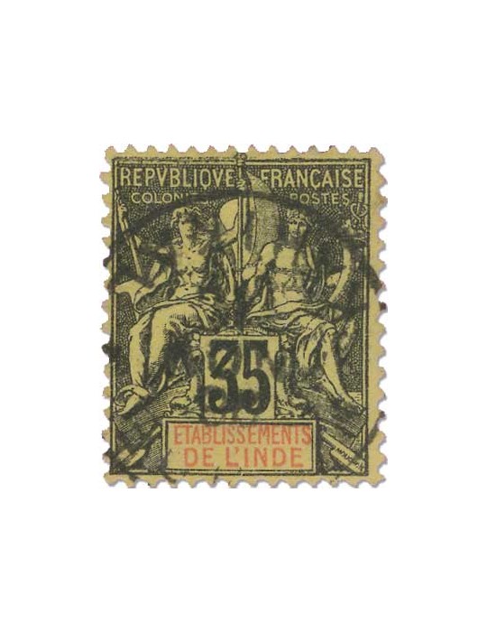 n° 14/19*/obl. - Timbre INDE Poste