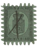 n° 6 obl. - Timbre FINLANDE Poste
