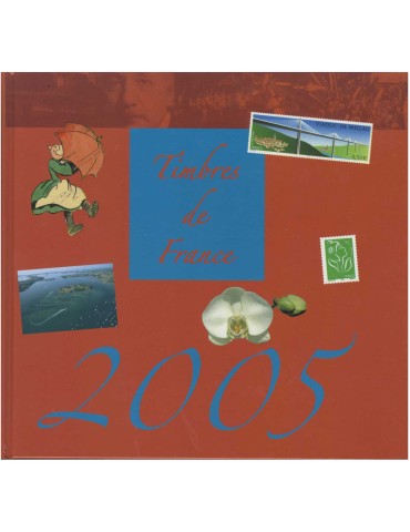 France : Le Livre des Timbres 2005