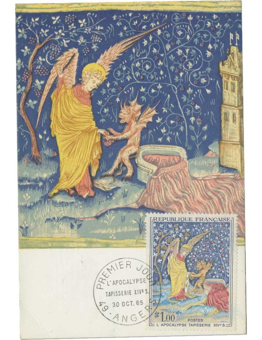 France : 75 Cartes Maximum "Tableaux"