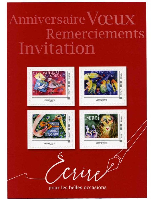 France : Collector "Anniversaire, Vœux, Remerciements, Invitation"
