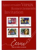 France : Collector "Anniversaire, Vœux, Remerciements, Invitation"
