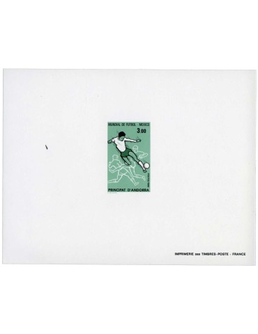 n° 350 - Timbre ANDORRE Poste
