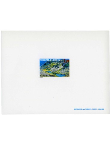 n° 351 - Timbre ANDORRE Poste