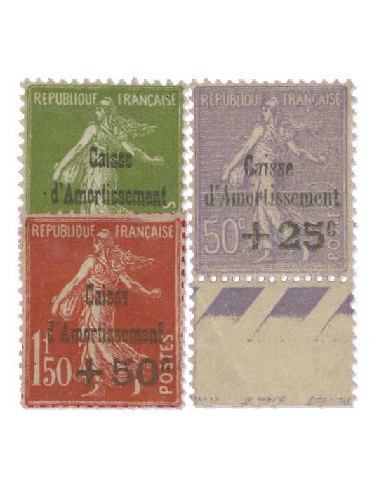 n° 275/277* - Timbre FRANCE Poste