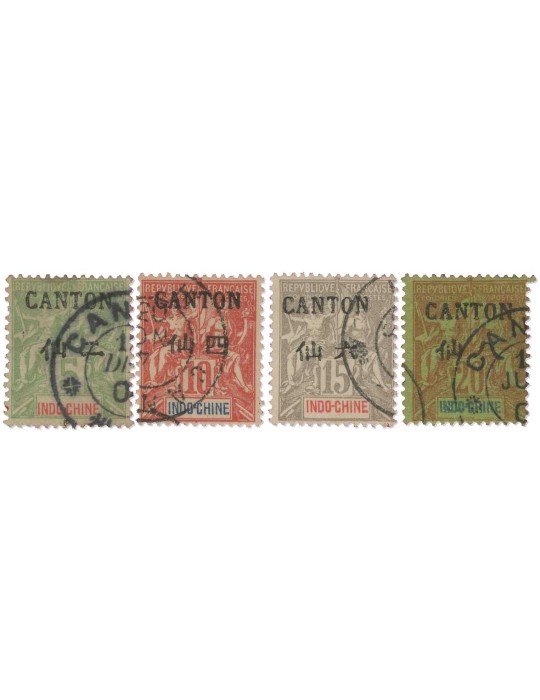 n° 20/24 obl. - Timbre CANTON Poste