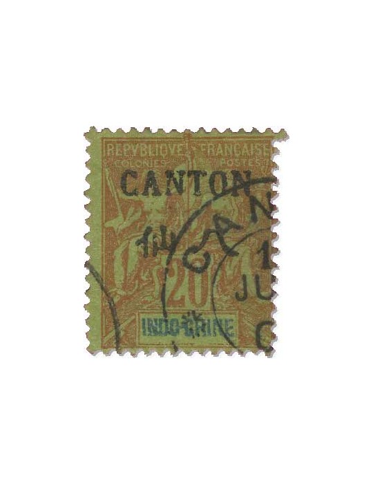n° 20/24 obl. - Timbre CANTON Poste