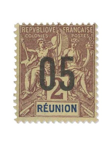 n° 72/79* - Timbre REUNION Poste 2