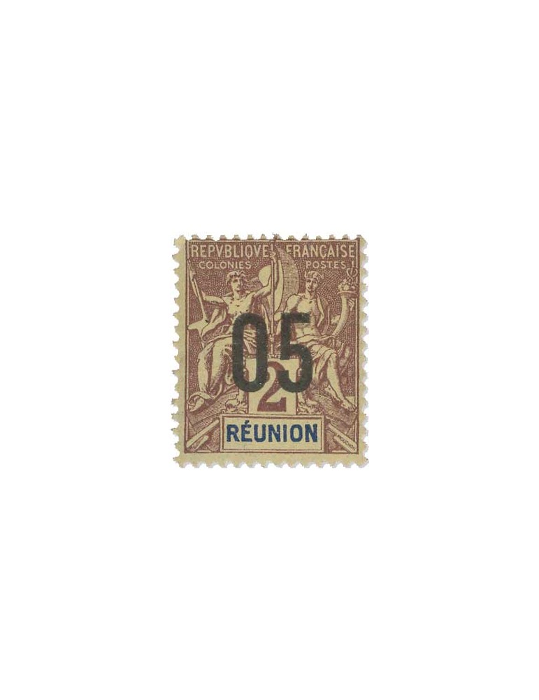 n° 72/79* - Timbre REUNION Poste