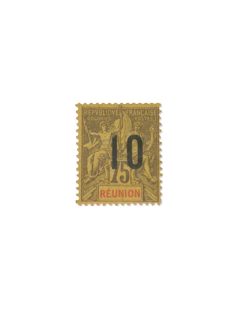 n° 72/79* - Timbre REUNION Poste