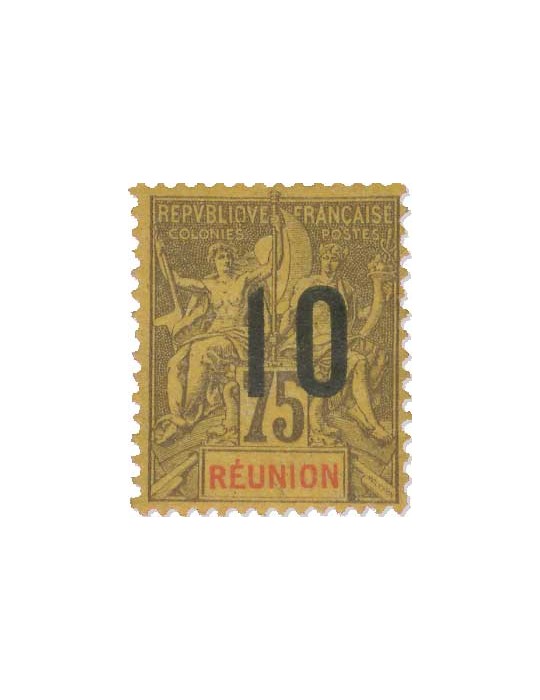 n° 72/79* - Timbre REUNION Poste