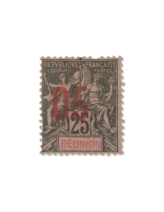 n° 72/79* - Timbre REUNION Poste