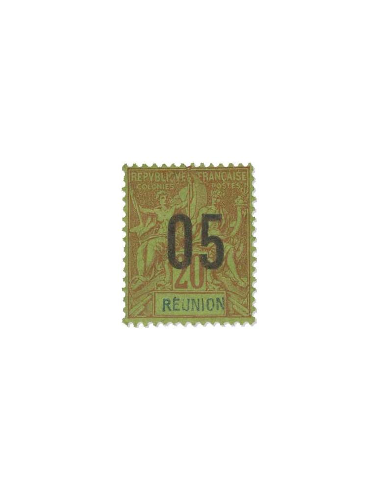 n° 72/79* - Timbre REUNION Poste