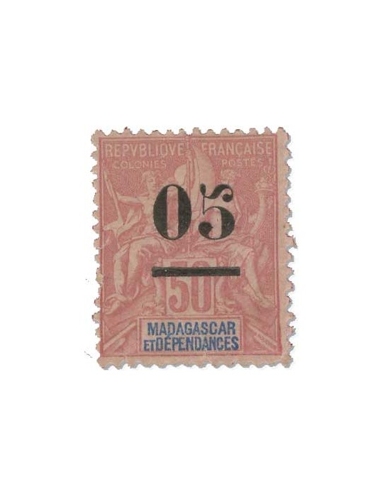 n° 48/50**/* - Timbre MADAGASCAR Poste