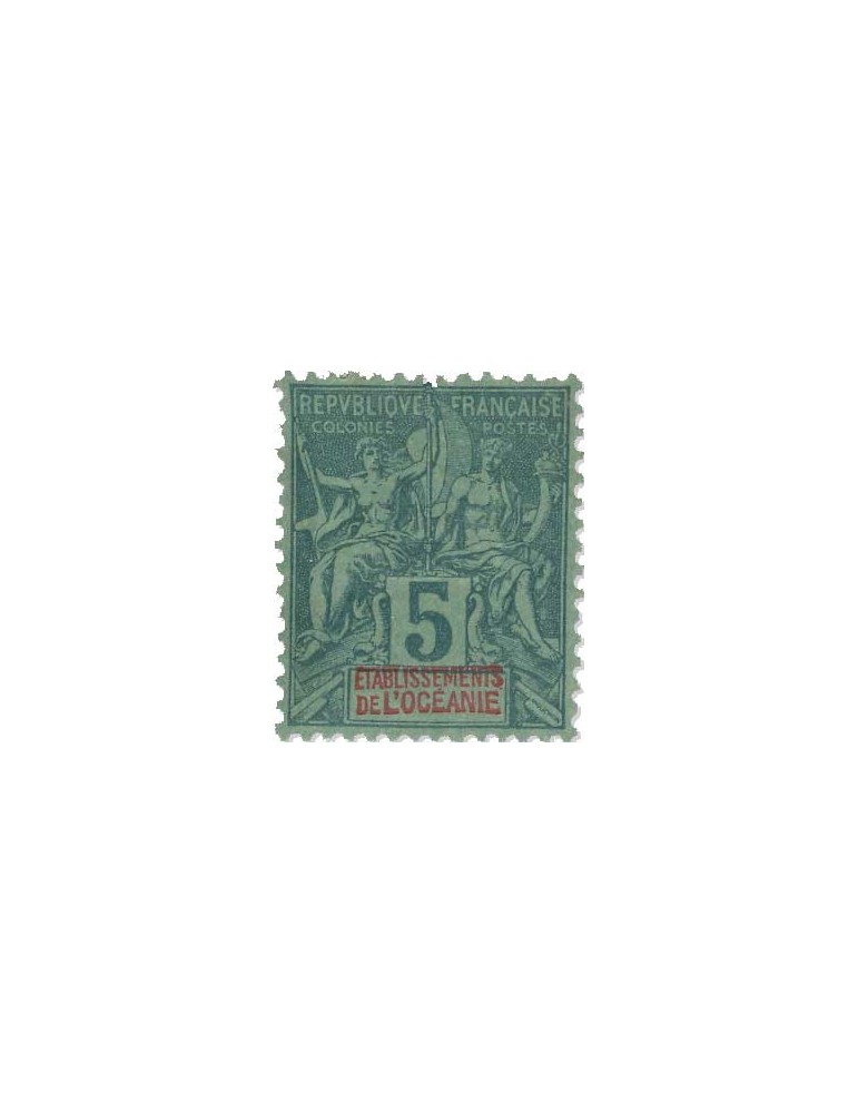 n° 1/13*/obl. - Timbre OCEANIE Poste