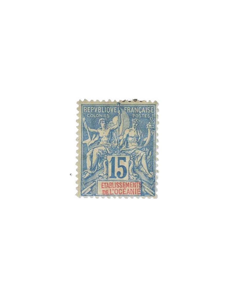 n° 1/13*/obl. - Timbre OCEANIE Poste
