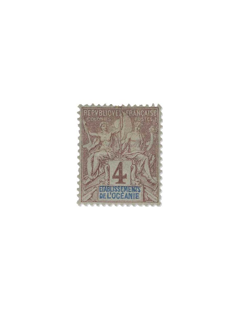 n° 1/13*/obl. - Timbre OCEANIE Poste