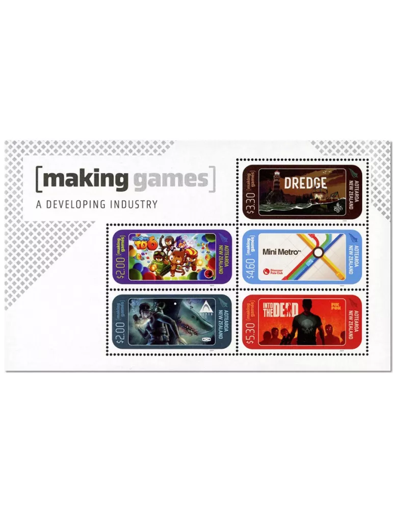 n° 464 - Timbre NOUVELLE-ZELANDE Blocs et feuillets