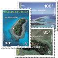 n° 473/475  -  Selo Wallis e Futuna Correios