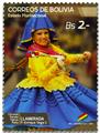 n° 1563/1565 - Timbre BOLIVIE Poste