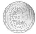 10 EUROS ARGENT - FRANCE 2014 - LE COQ