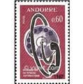 n° 182 -  Timbre Andorre Poste
