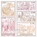 nr. 2418/2422 -  Stamp Monaco Mail