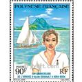 nr. 107 -  Stamp Polynesia Mail