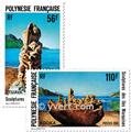 n° 386/388 -  Timbre Polynésie Poste