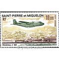 n° 57 -  Timbre Saint-Pierre et Miquelon Poste aérienne