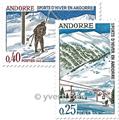 n° 175/176 -  Timbre Andorre Poste