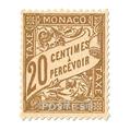 nr. 18/26 -  Stamp Monaco Revenue stamp