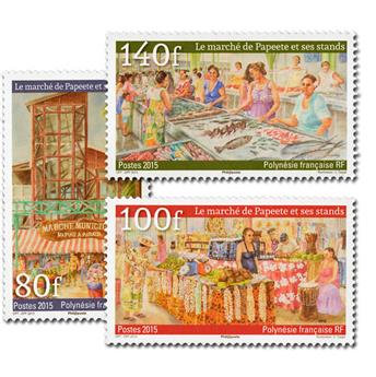 n°  1107/1109  - Stamp Polynesia Mail