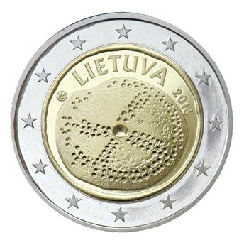 2 EURO COMMEMORATIVE 2016 : LITUANIE  (Culture balte)