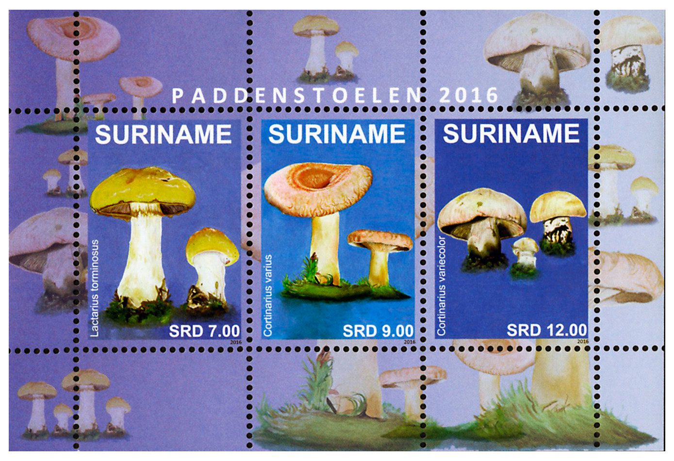 n° 123 - Timbre SURINAM Blocs et feuillets n° 123 - Timbre SURINAM Blocs et feuillets