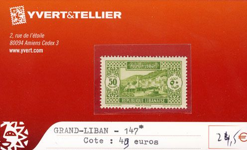 GRAND LIBAN - n° 147*