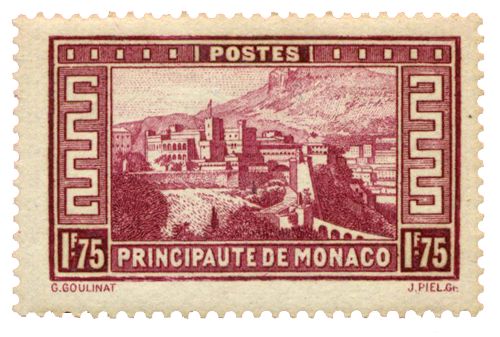 n°128* - Timbre MONACO Poste n°128* - Timbre MONACO Poste