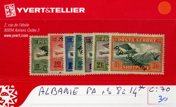 ALBANIE - PA n° 8/14* ALBANIE - PA n° 8/14*