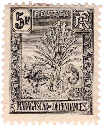 n°77* - Timbre MADAGASCAR Poste n°77* - Timbre MADAGASCAR Poste